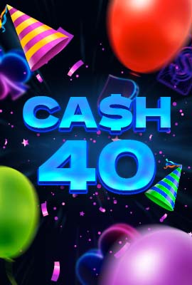 Cash 40 Happy Birthday